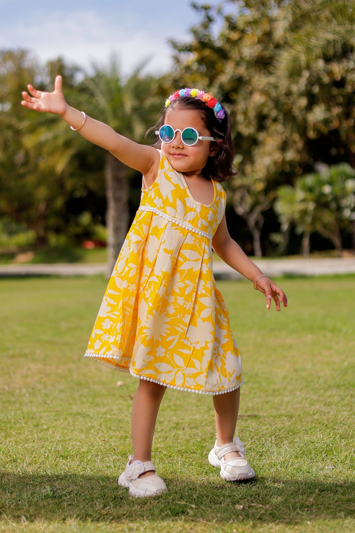 Sunshine Petals Frock – Lace & Light