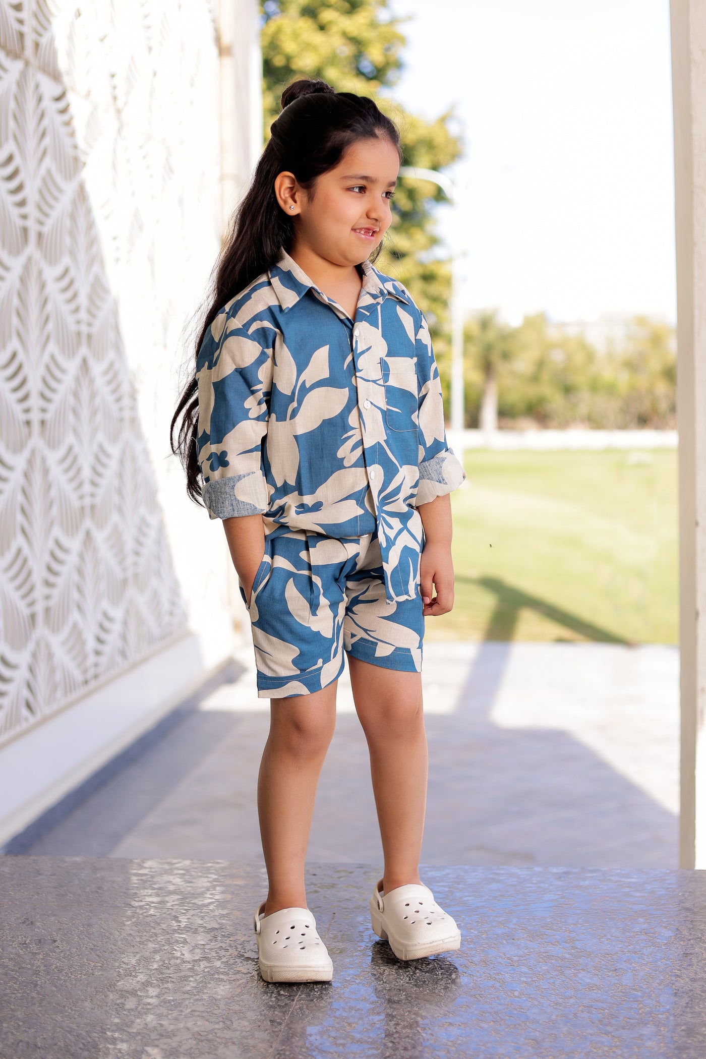 Bloom & Play Set – Blue Floral