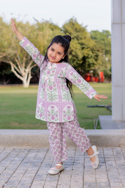 Lavender Dreams Co-Ord – Floral Whirl
