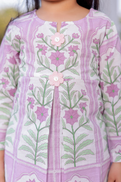 Lavender Dreams Co-Ord – Floral Whirl