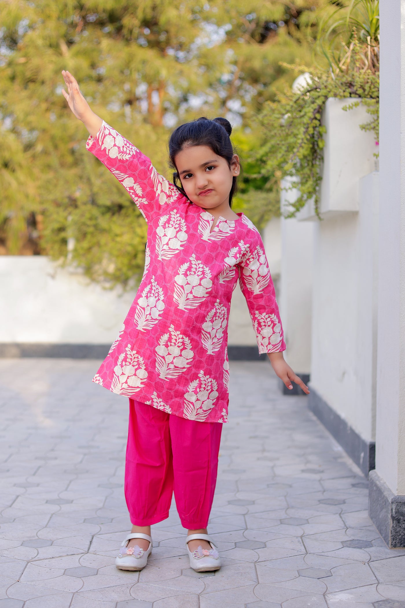 Pink Pebbles Co-Ord – Blush Buds