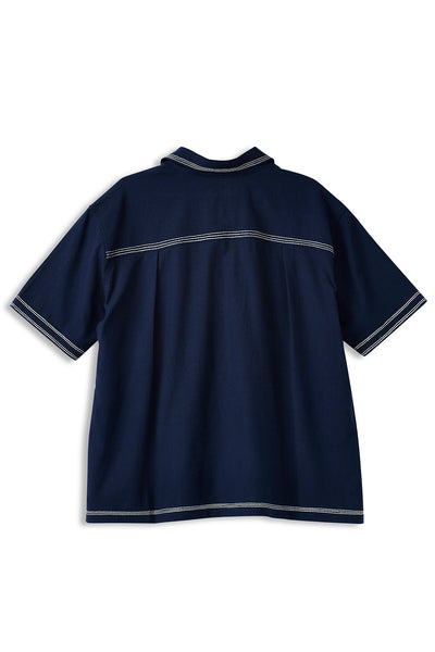 Shirt Manil â€“ Indigo, Hold the Drama