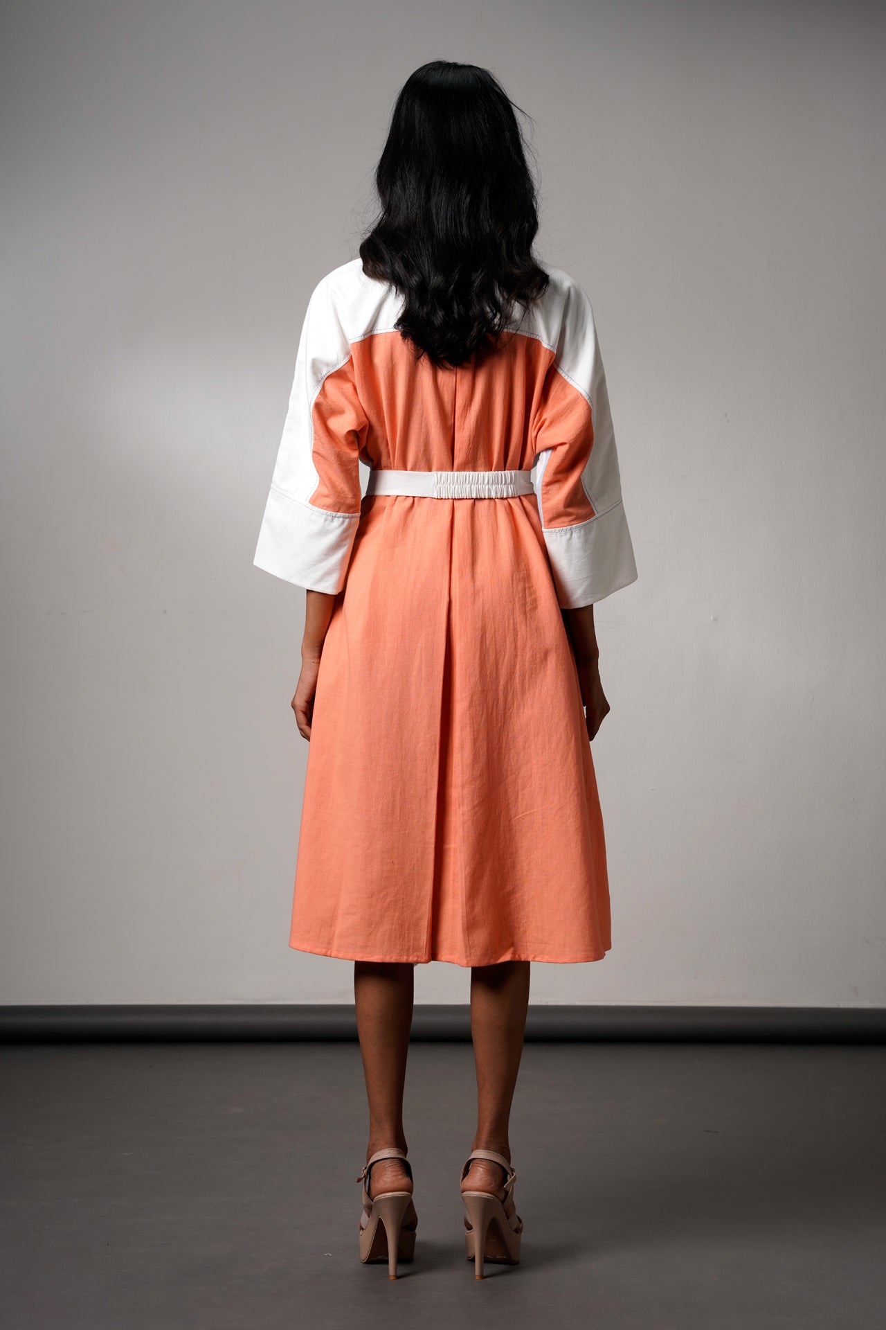 Morado – Brushstroke Midi Dress