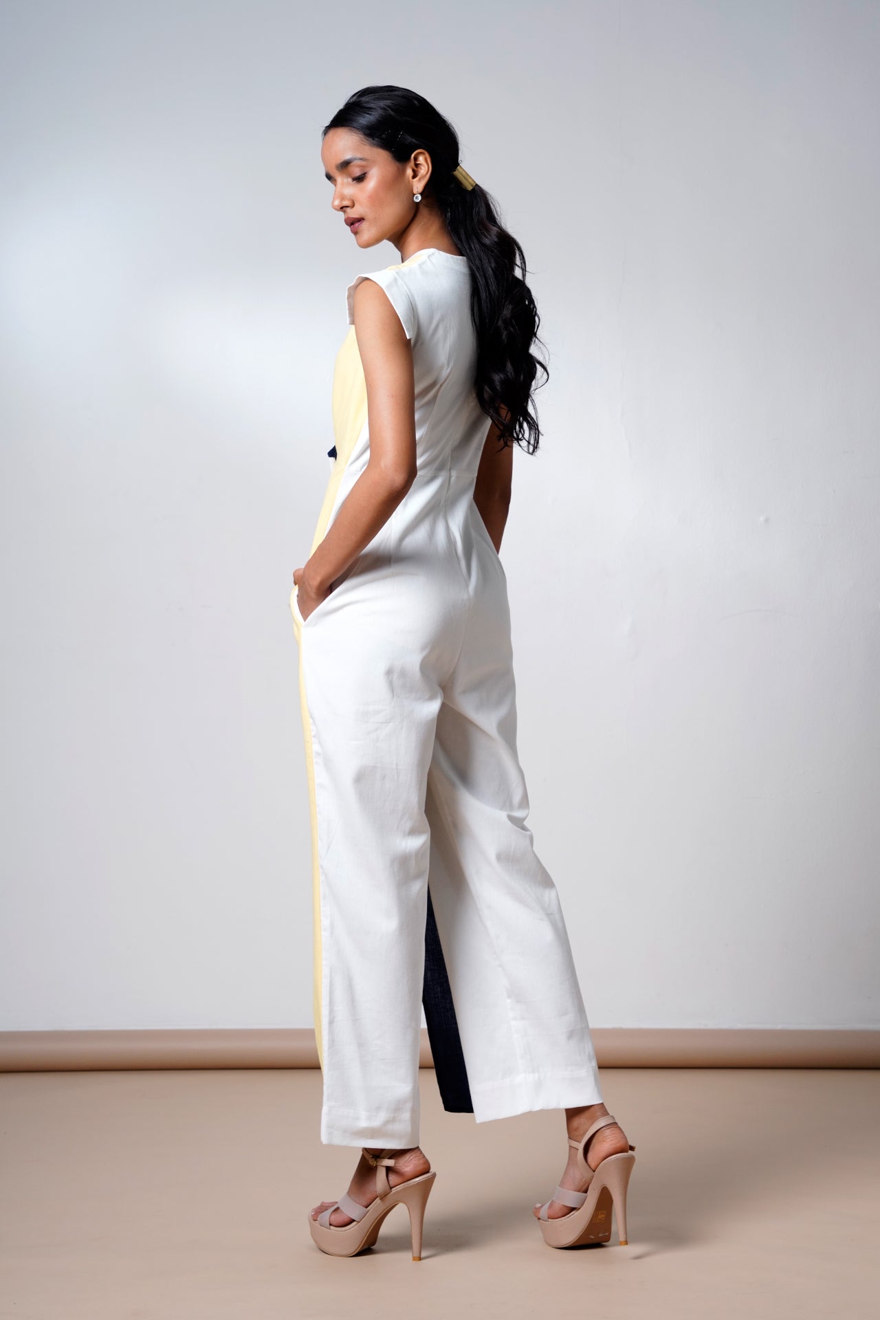 Amoy – Moonstone Denim Jumpsuit