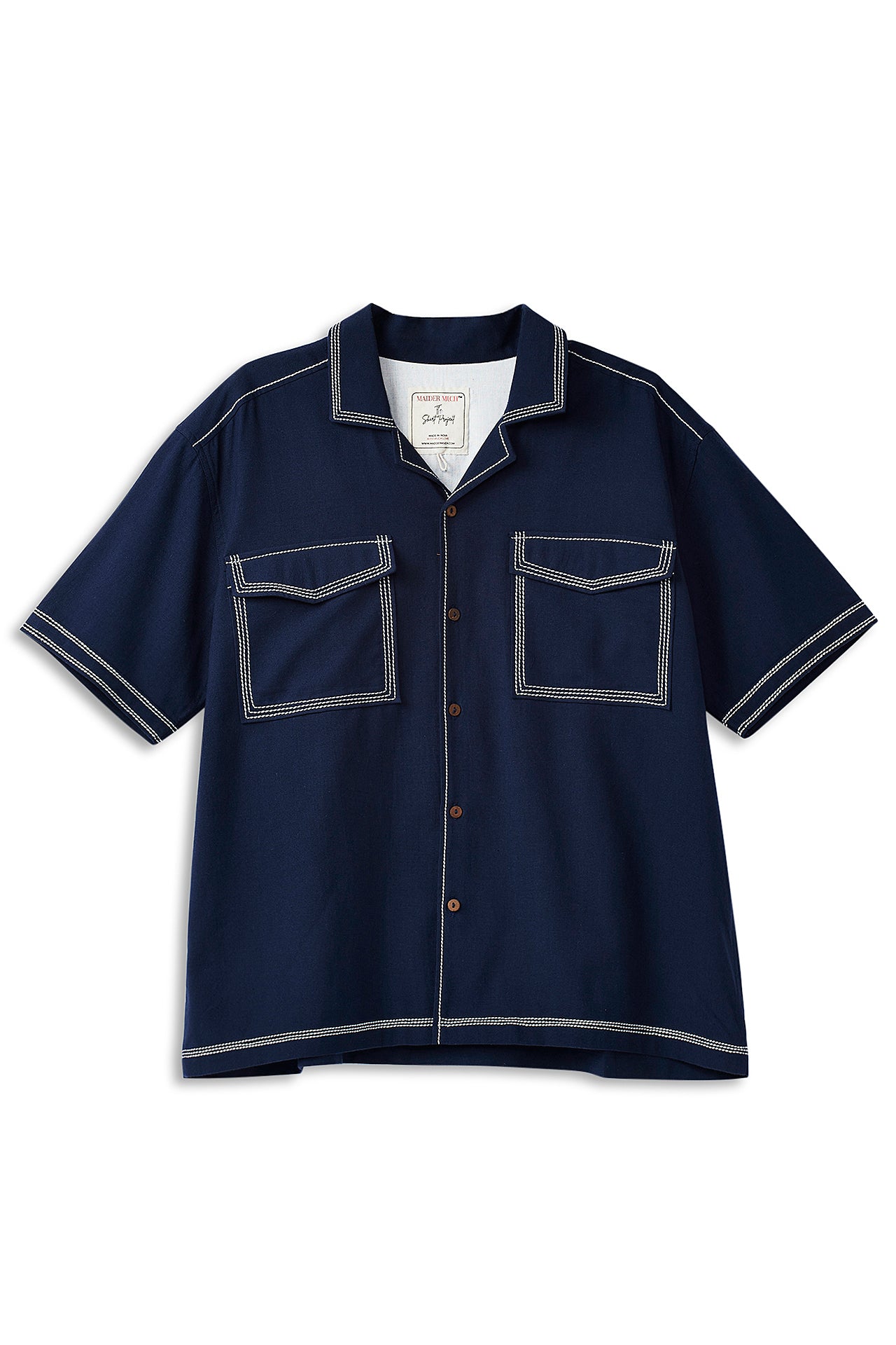 Shirt Manil â€“ Indigo, Hold the Drama