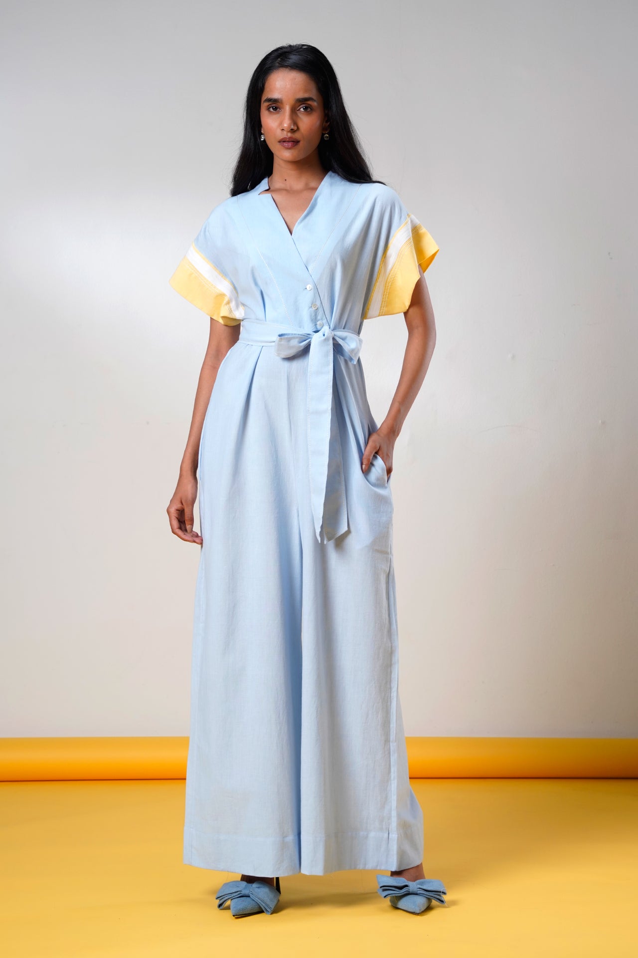 Kaito – Blue Whisper Jumpsuit