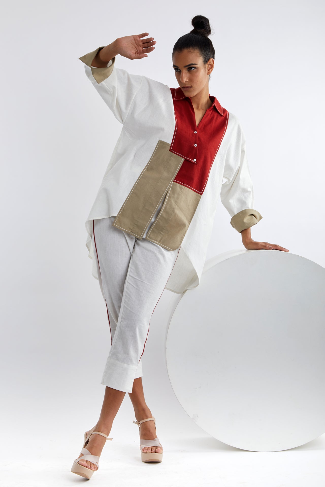 Sample Sale Taya - Mixed Tape Co-ord Set