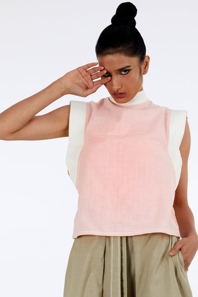 Cho + Oshi - Winged Top + Fisherman Pants
