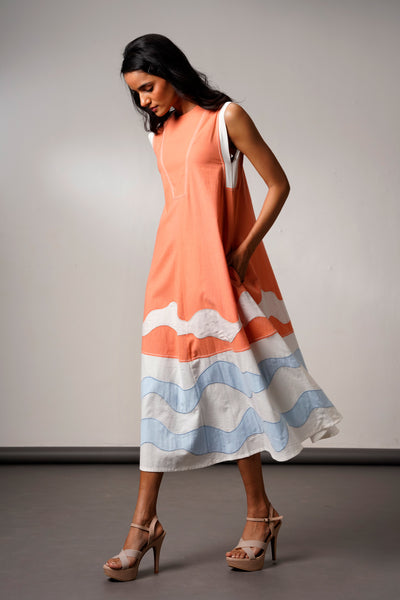 Piper – Windflower Midi Dress