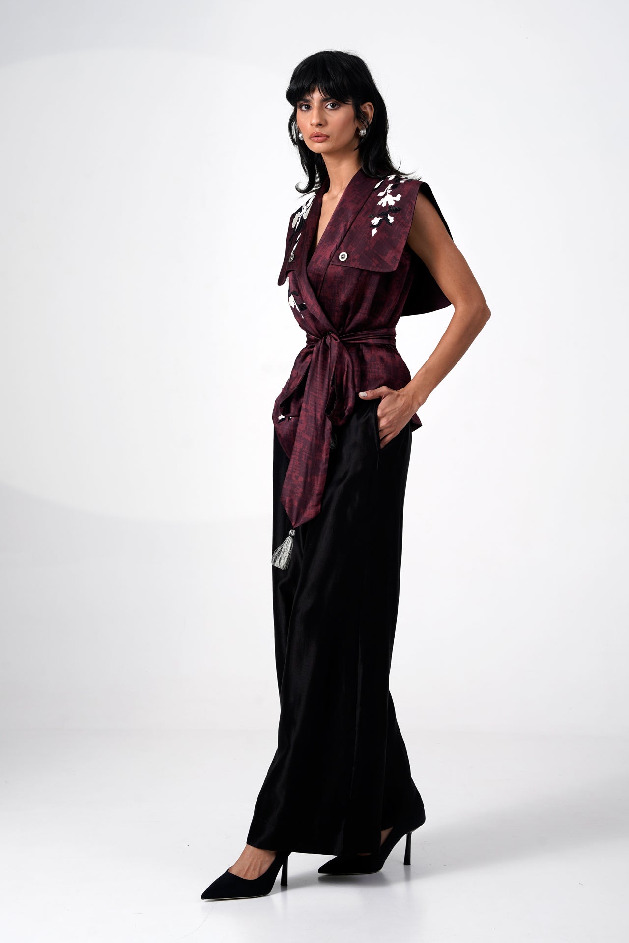 Norman & Rory - Safari Jacket with Wide Leg Pants