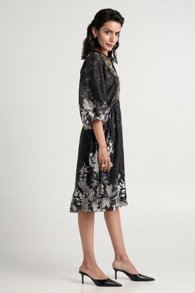 Harper - Evening Shimmer Knee Length Dress
